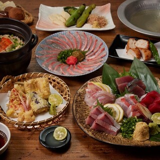 新宿三丁目で金目鯛料理を味わう…こだわりの姿煮など含むコースもご用意しています