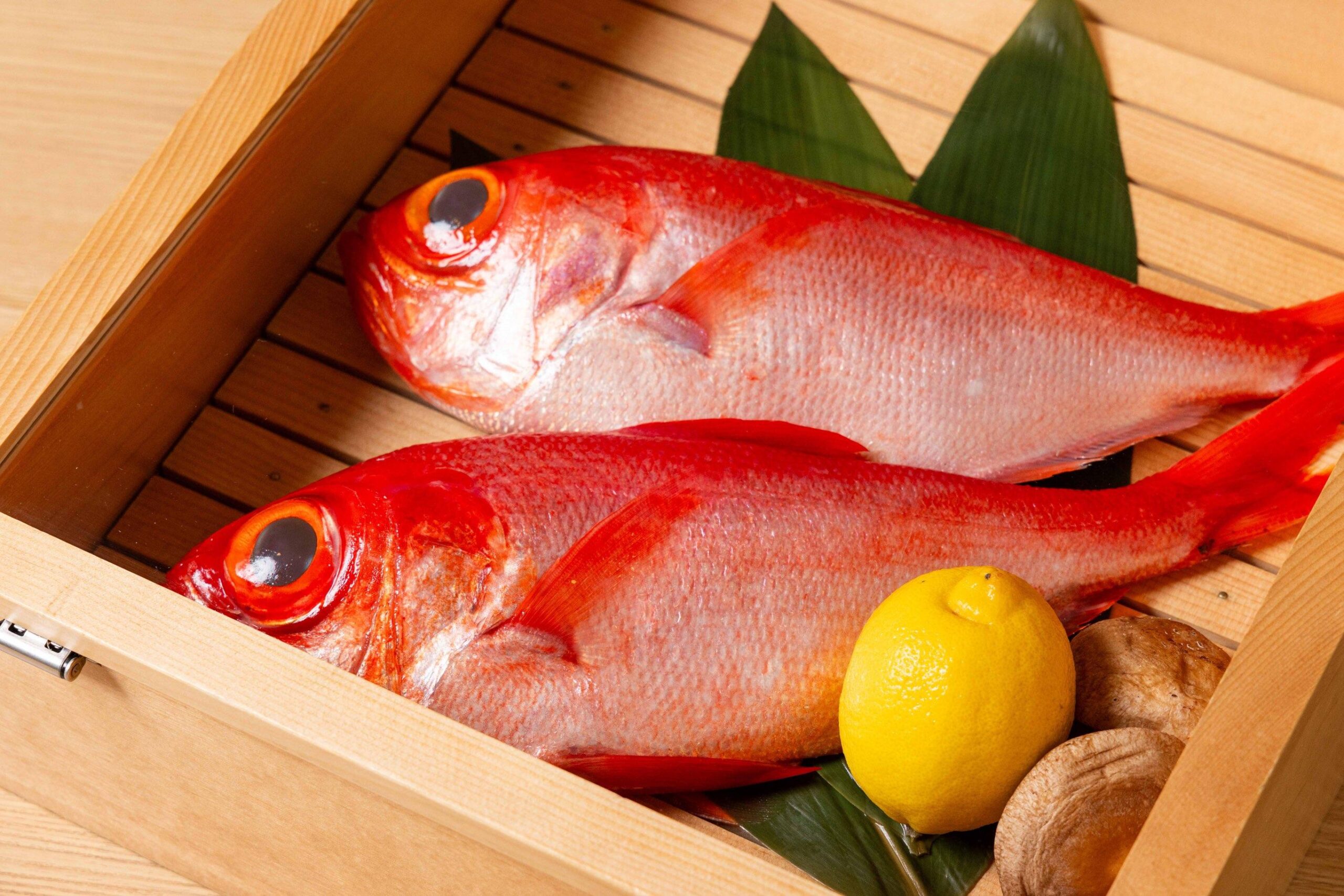 自慢の金目鯛を是非ご賞味ください。
